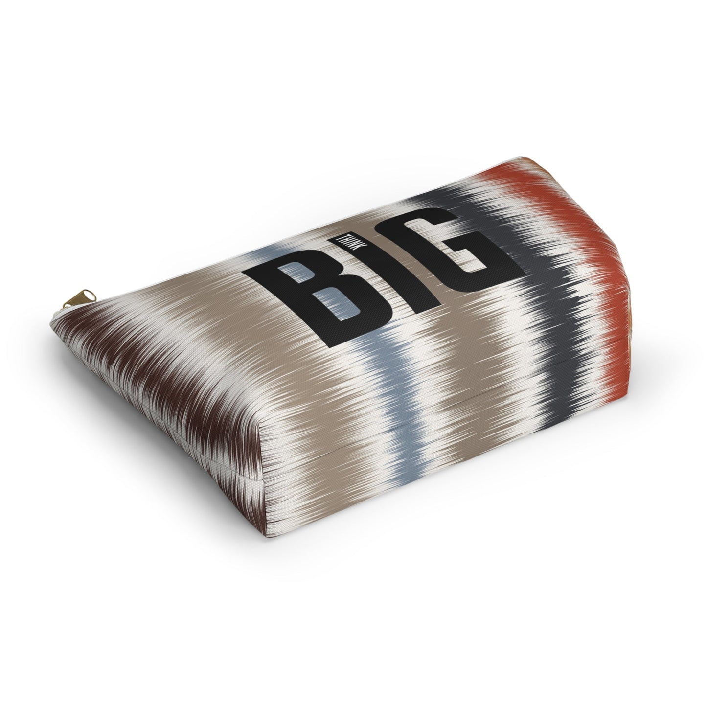 Pouch Accessory w T - bottom Think Big by Mariu del Campo. - Mariu del Campo