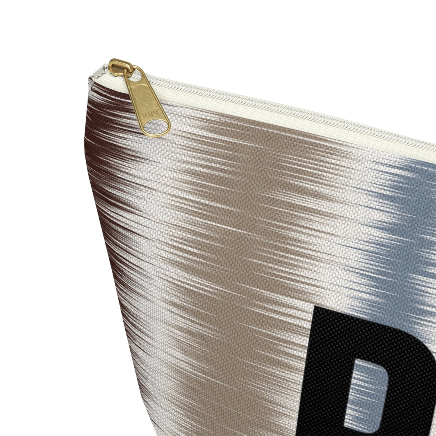 Pouch Accessory w T - bottom Think Big by Mariu del Campo. - Mariu del Campo