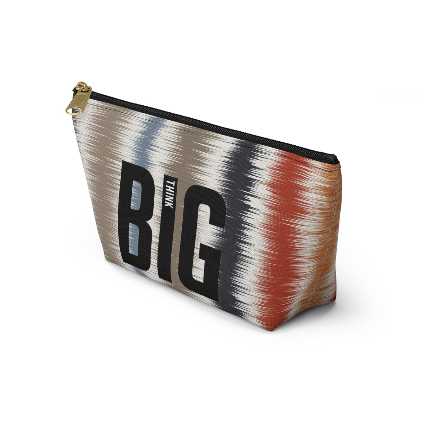 Pouch Accessory w T - bottom Think Big by Mariu del Campo. - Mariu del Campo