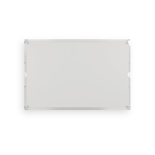 Serving Tray Acrylic Love, Peace, Music by Mariu del Campo. - Mariu del Campo