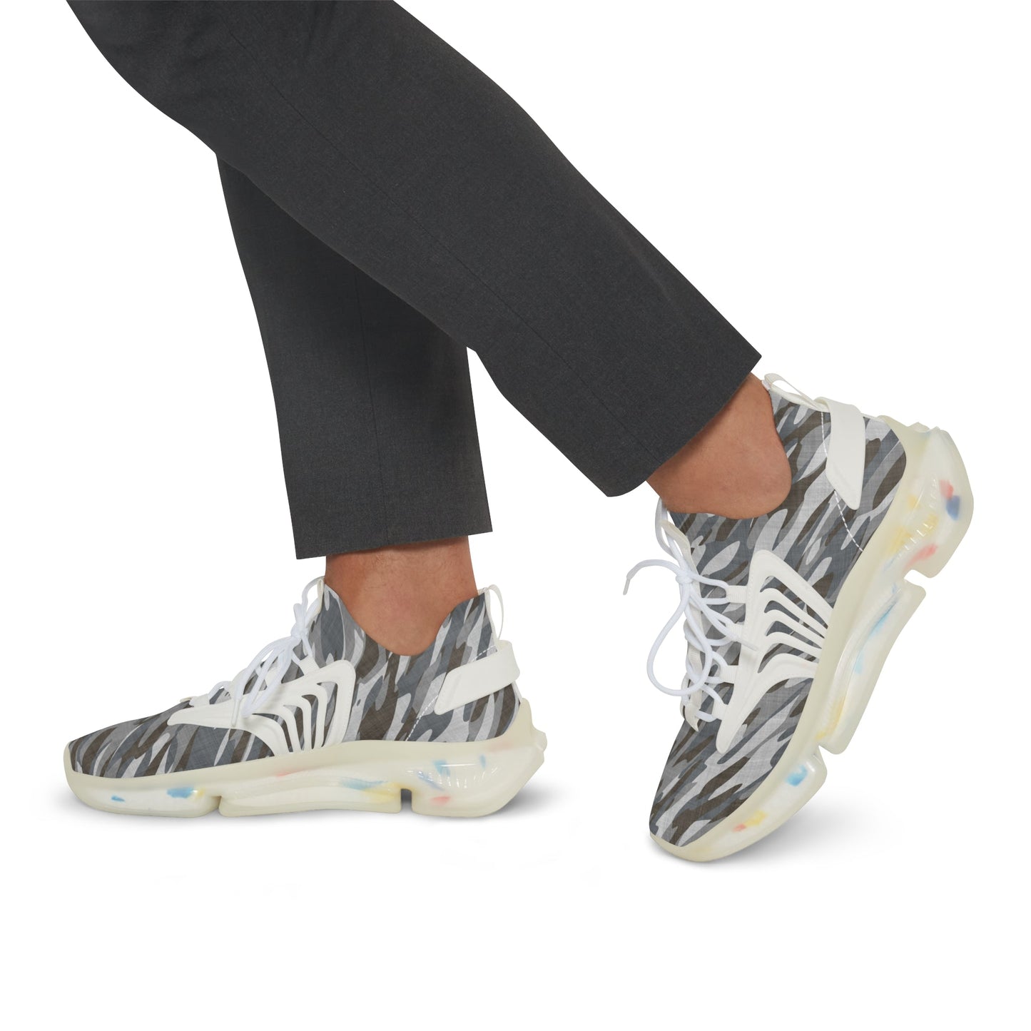 Sneakers Men's Mesh camo by Mariu del Campo. - Mariu del Campo