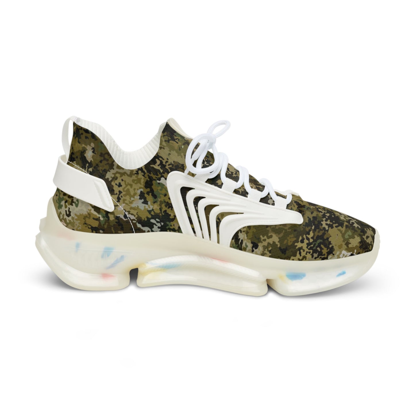 Sneakers Men's Mesh Camo by Mariu del Campo. - Mariu del Campo