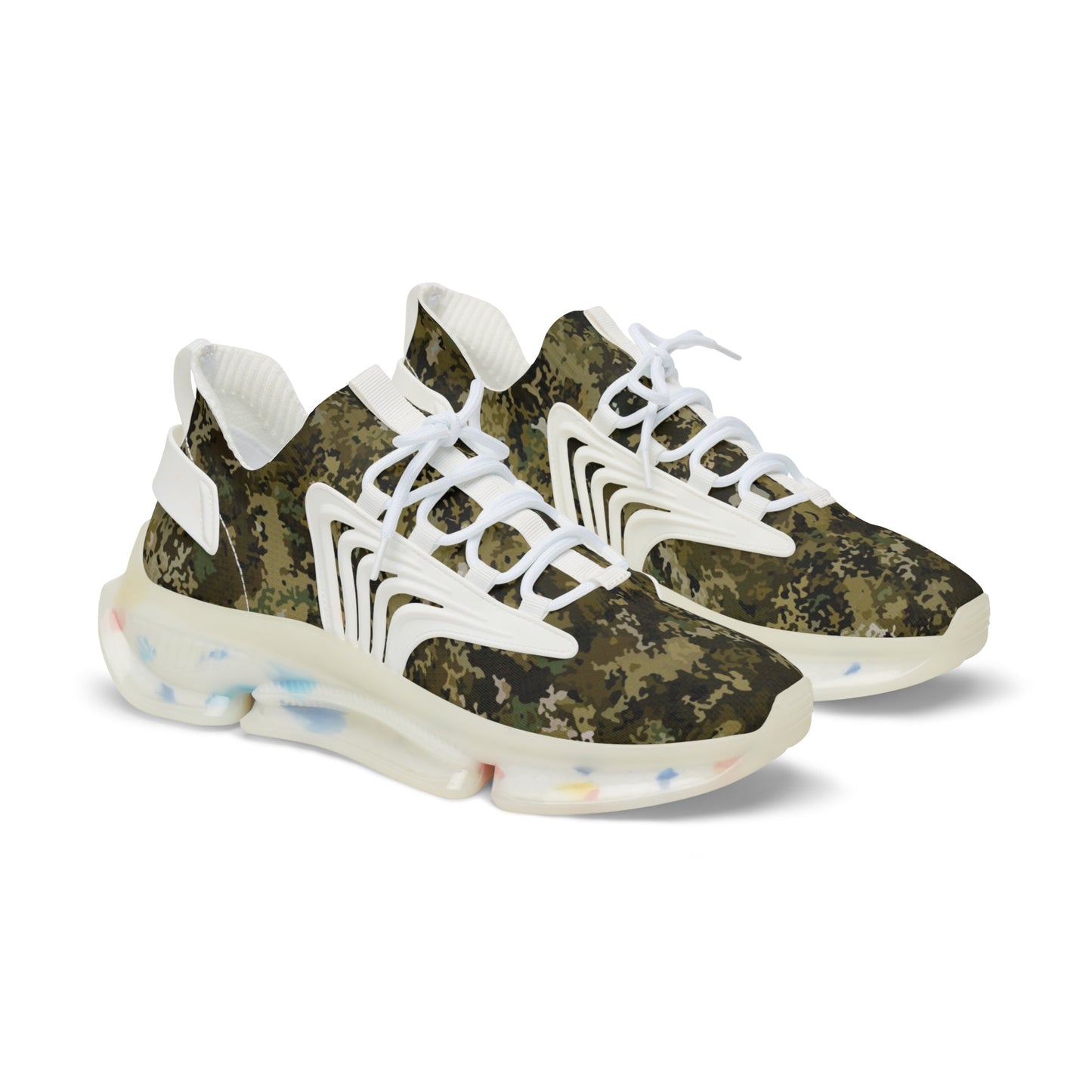 Sneakers Men's Mesh Camo by Mariu del Campo. - Mariu del Campo