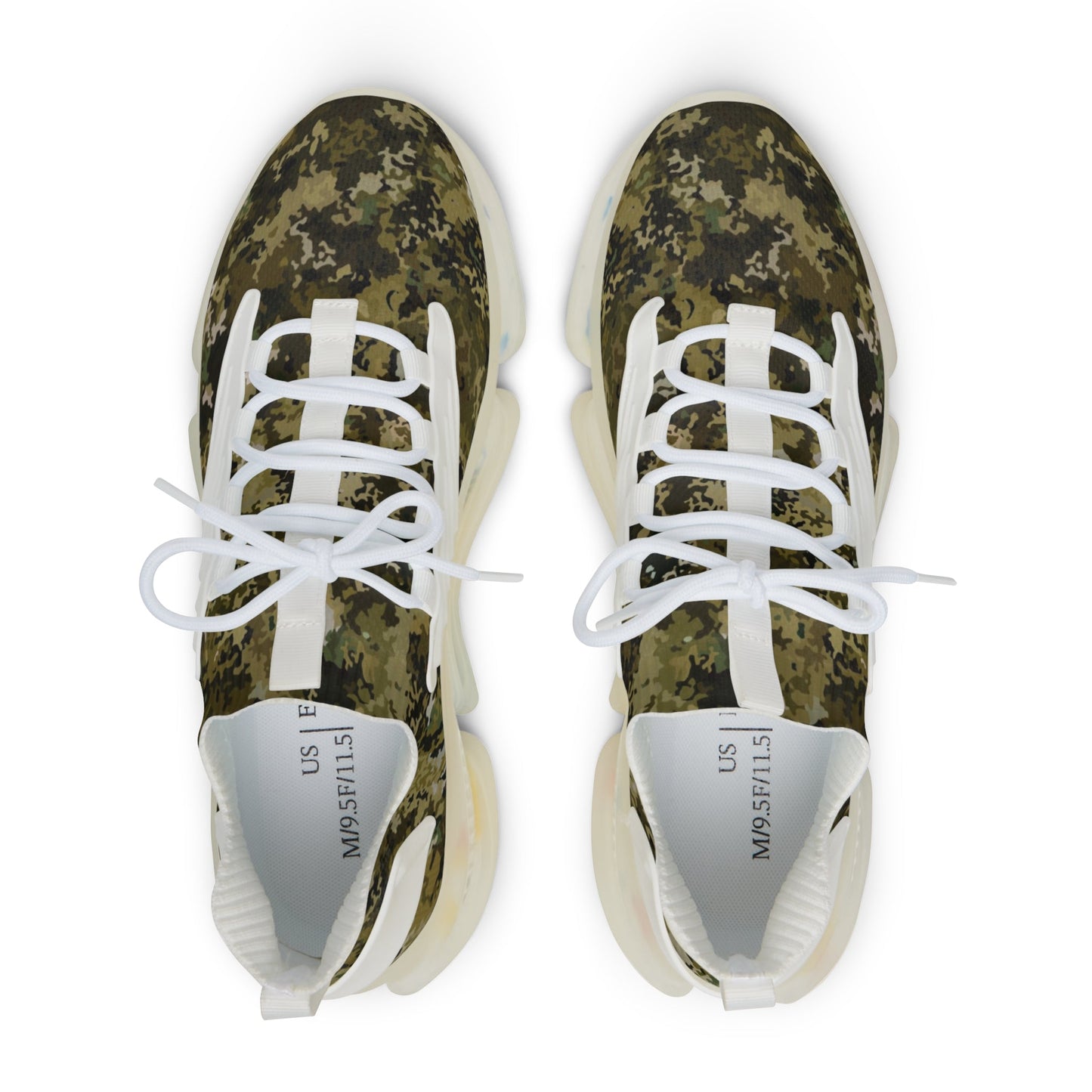 Sneakers Men's Mesh Camo by Mariu del Campo. - Mariu del Campo