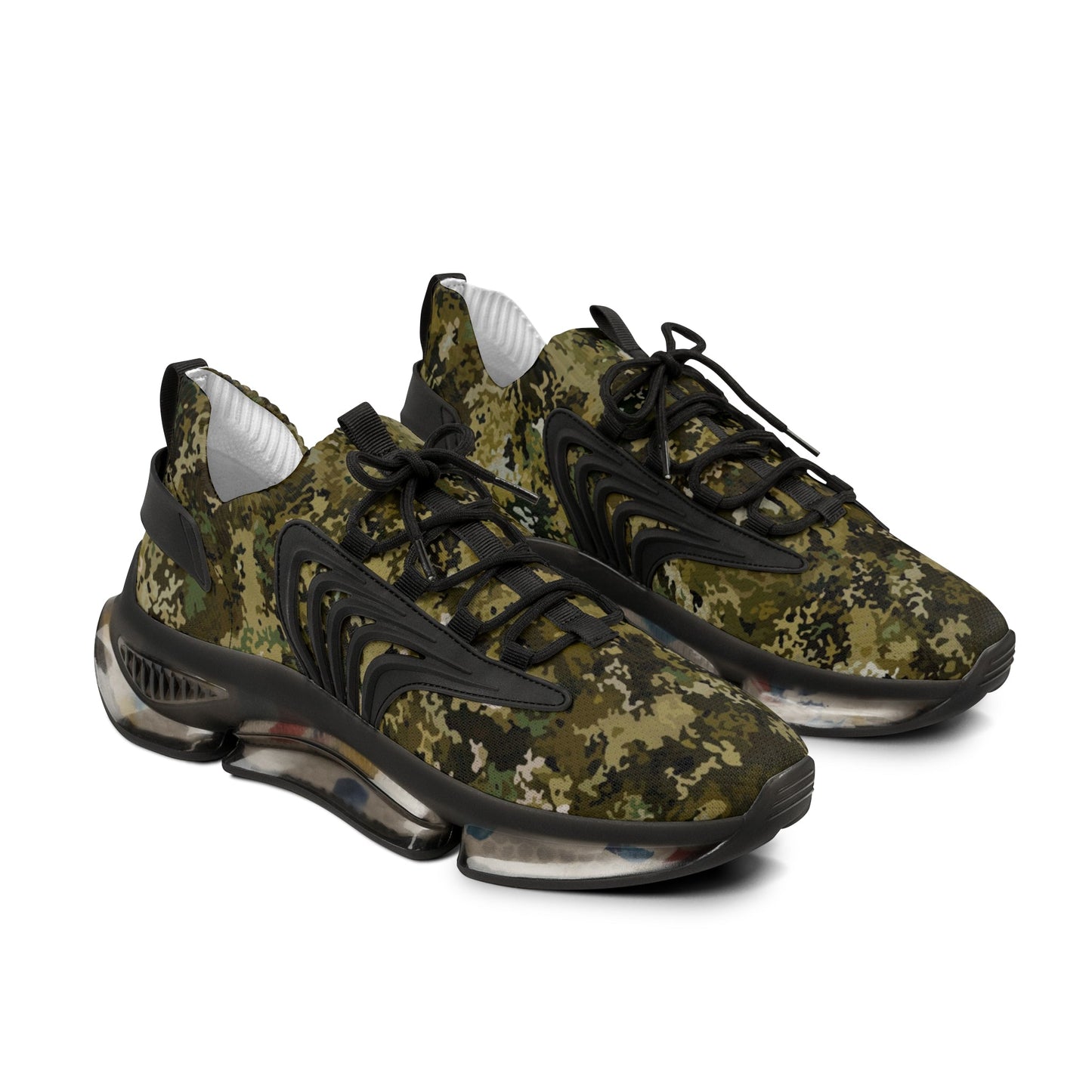 Sneakers Men's Mesh Camo by Mariu del Campo. - Mariu del Campo