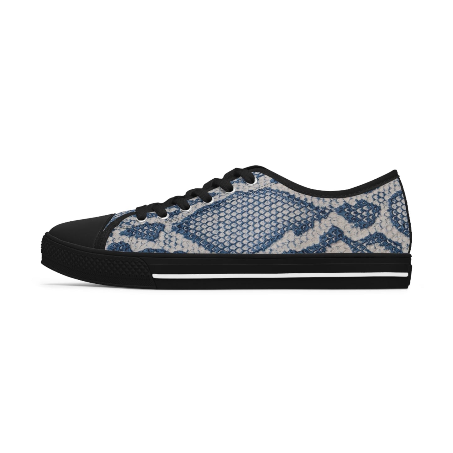 Sneakers Women's Low Top reptile by Mariu del Campo. - Mariu del Campo
