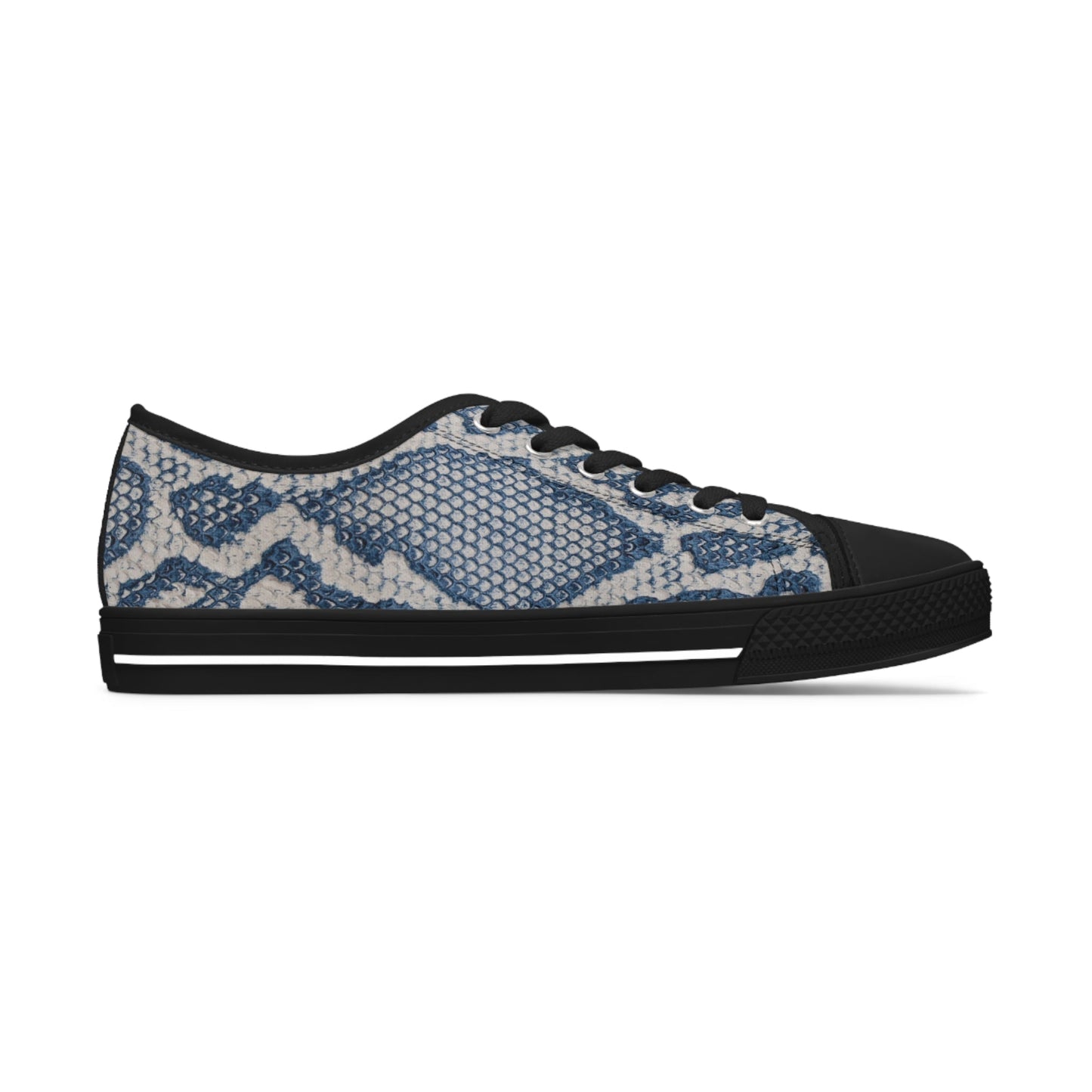 Sneakers Women's Low Top reptile by Mariu del Campo. - Mariu del Campo