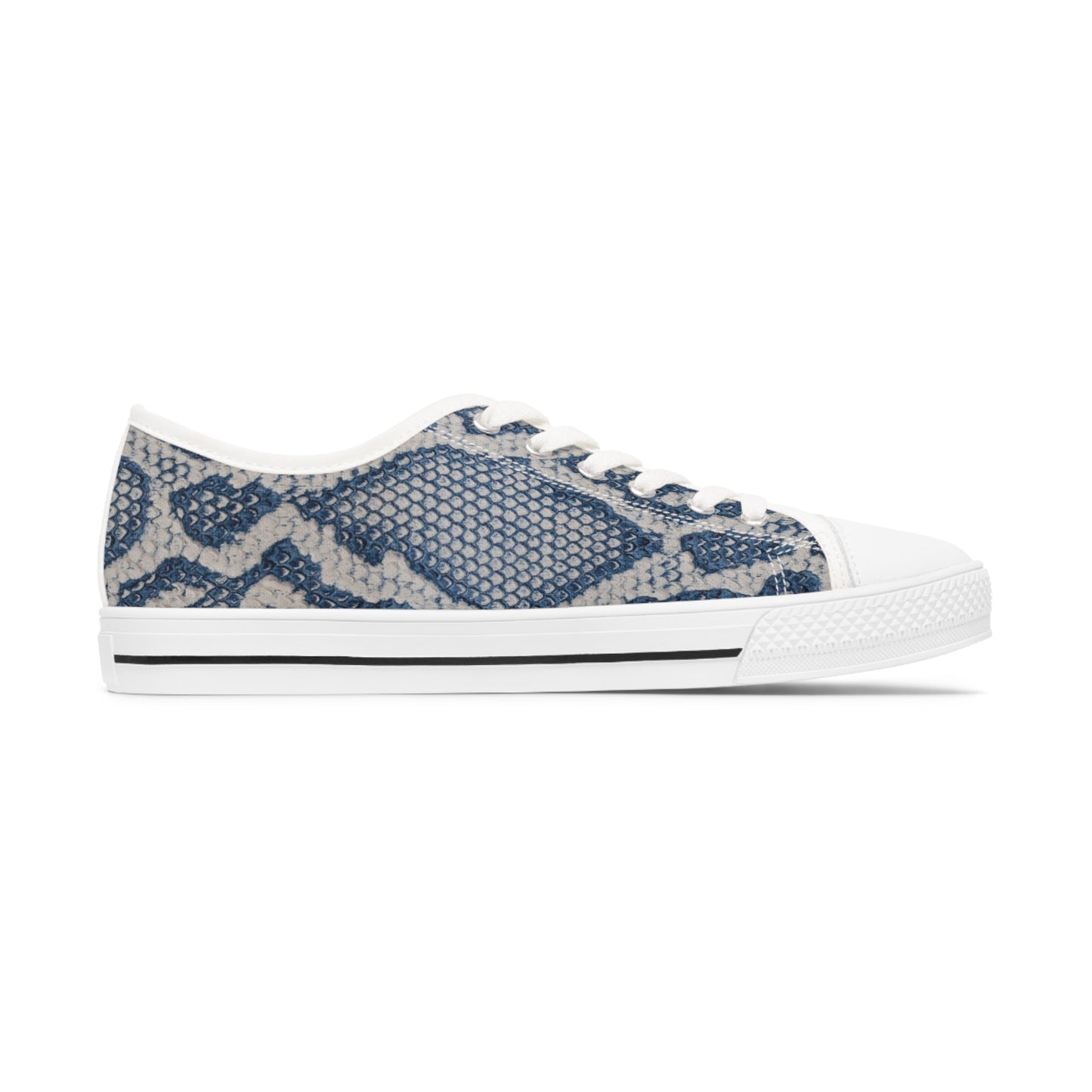 Sneakers Women's Low Top reptile by Mariu del Campo. - Mariu del Campo