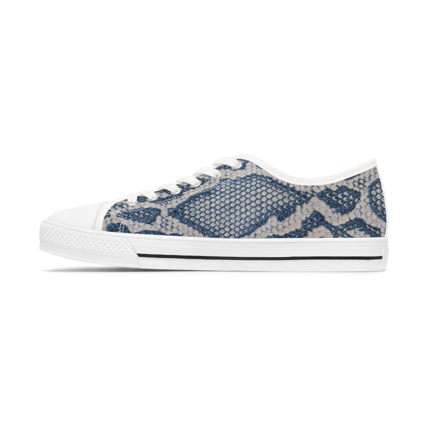 Sneakers Women's Low Top reptile by Mariu del Campo. - Mariu del Campo