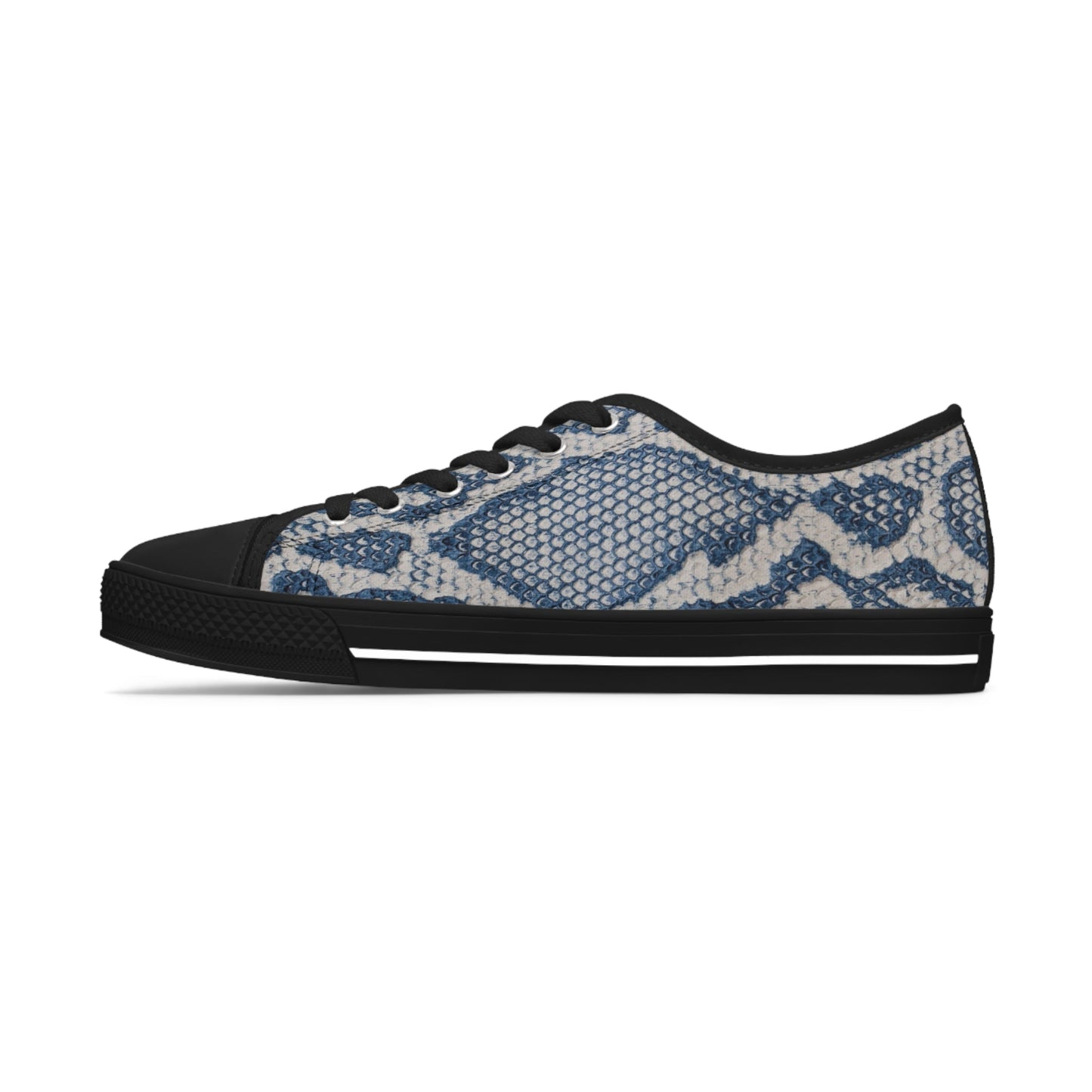 Sneakers Women's Low Top reptile by Mariu del Campo. - Mariu del Campo