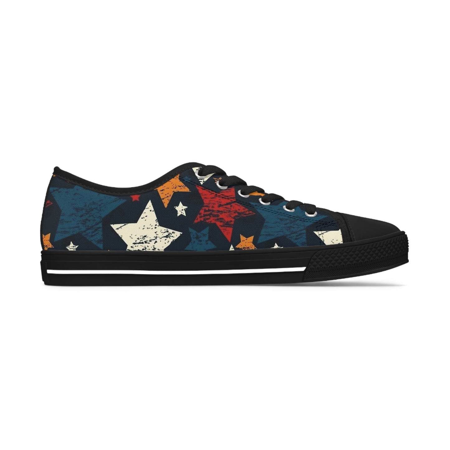 Sneakers Women's Low Top stars by Mariu del Campo. - Mariu del Campo
