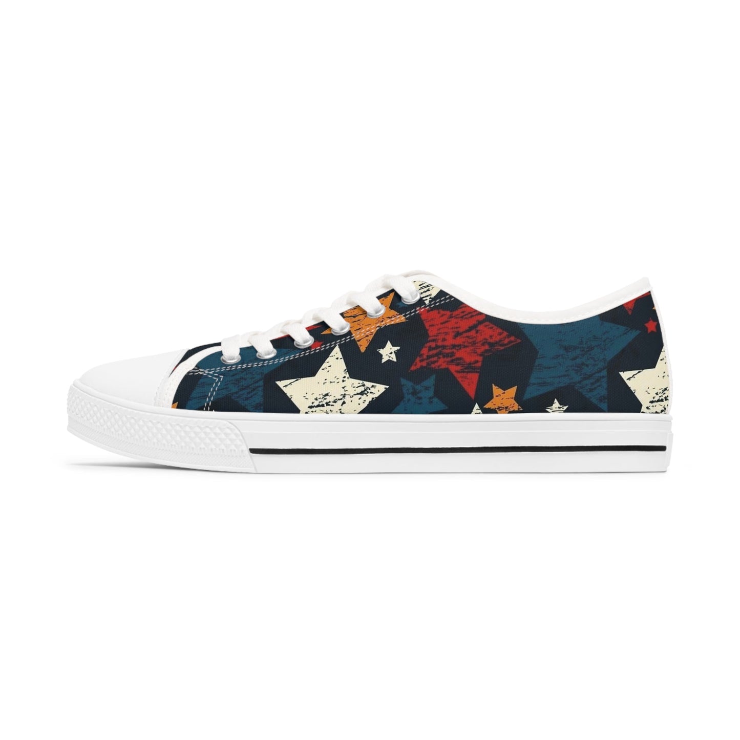 Sneakers Women's Low Top stars by Mariu del Campo. - Mariu del Campo