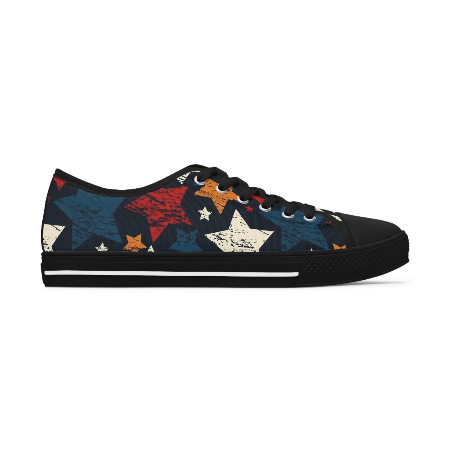 Sneakers Women's Low Top stars by Mariu del Campo. - Mariu del Campo