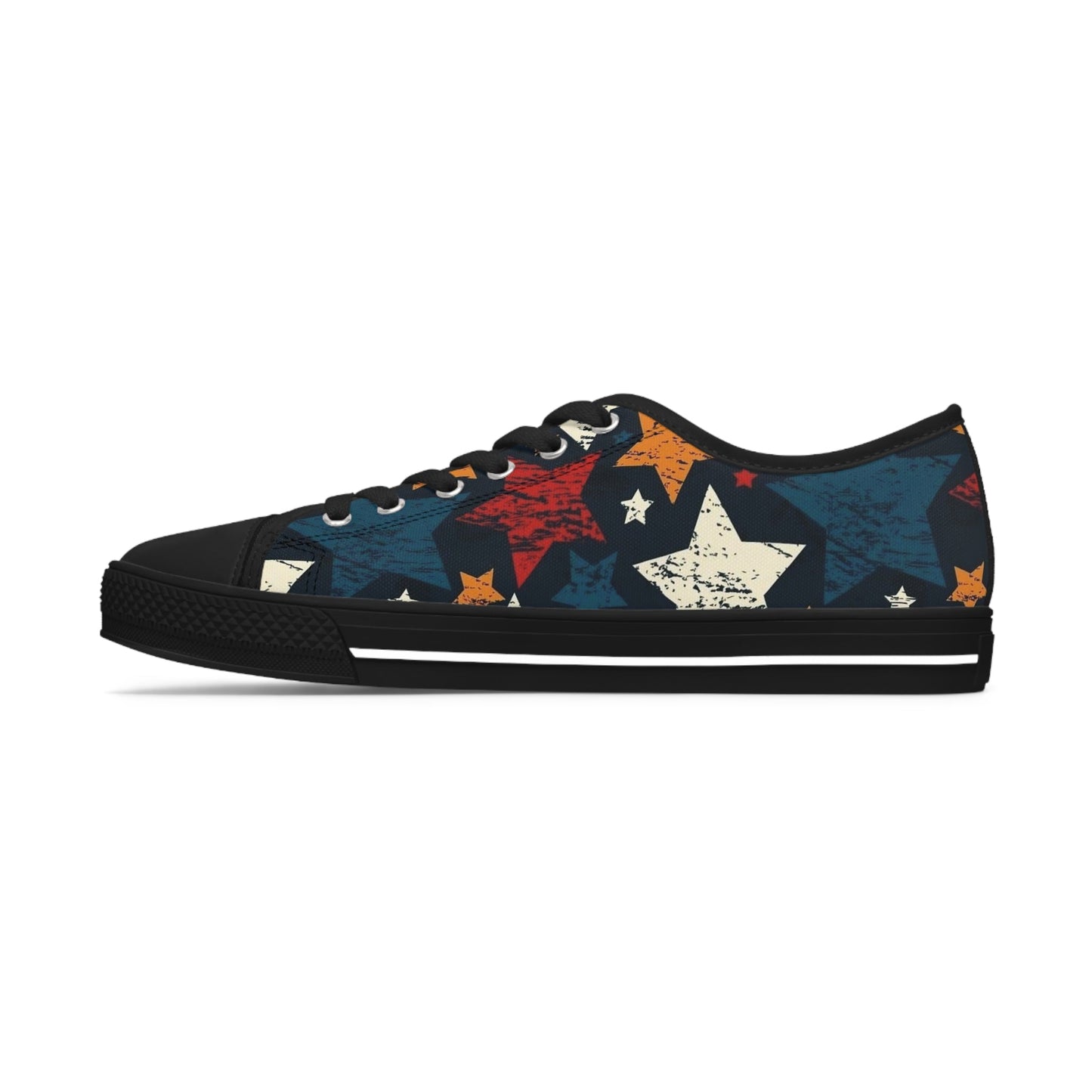 Sneakers Women's Low Top stars by Mariu del Campo. - Mariu del Campo