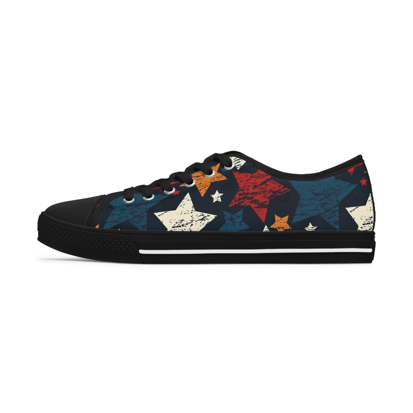 Sneakers Women's Low Top stars by Mariu del Campo. - Mariu del Campo