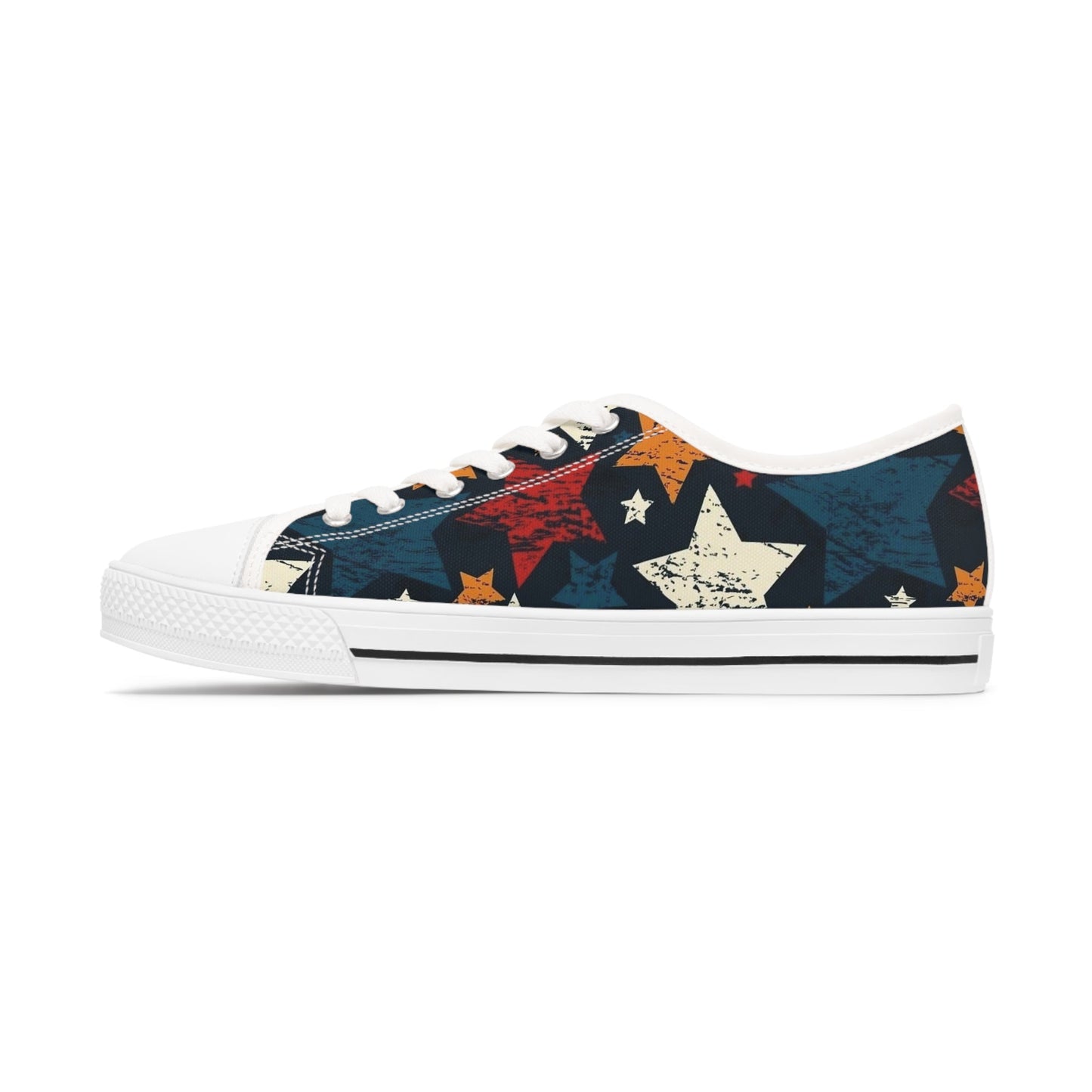 Sneakers Women's Low Top stars by Mariu del Campo. - Mariu del Campo