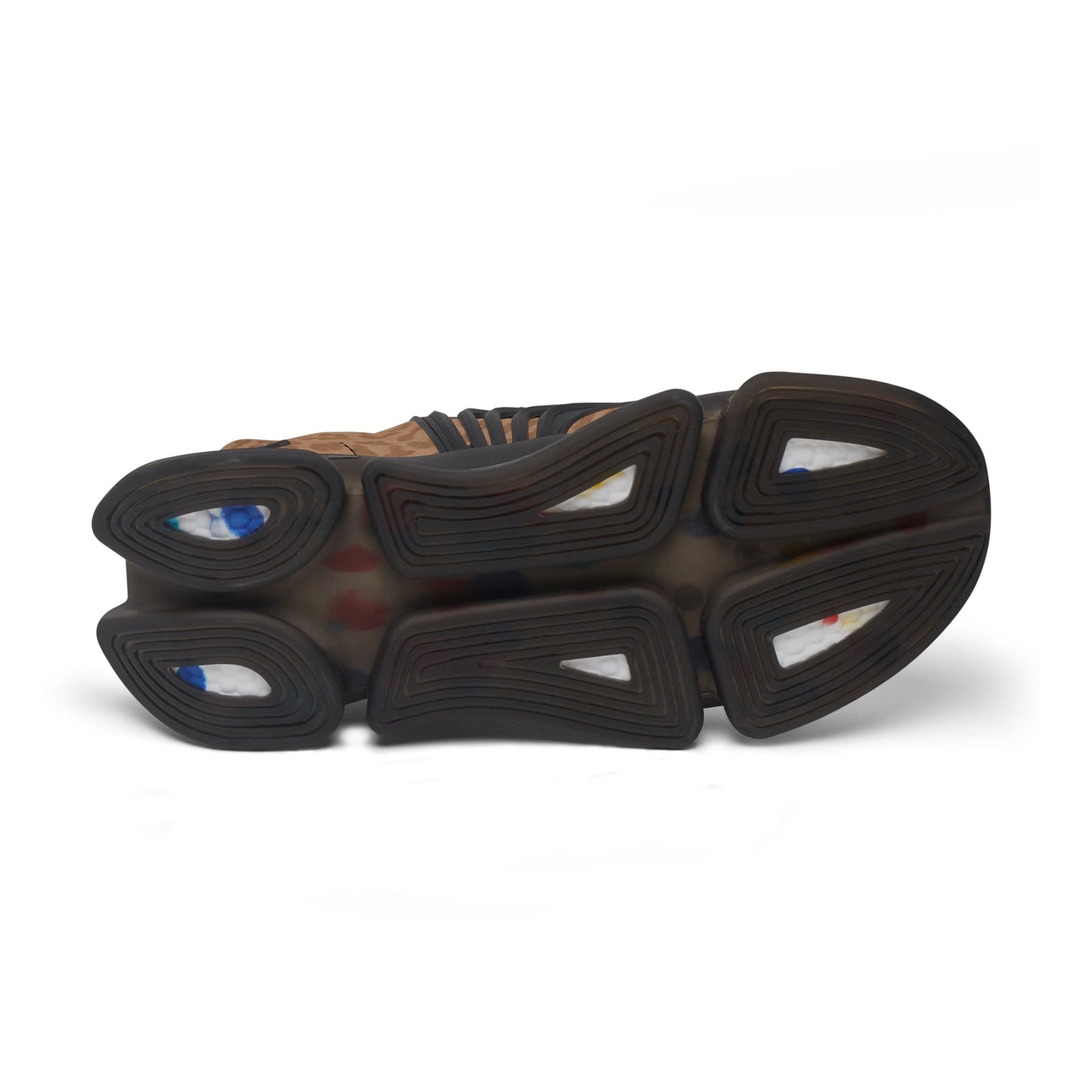 Sneakers Women's Mesh brown leopard by Mariu del Campo. - Mariu del Campo