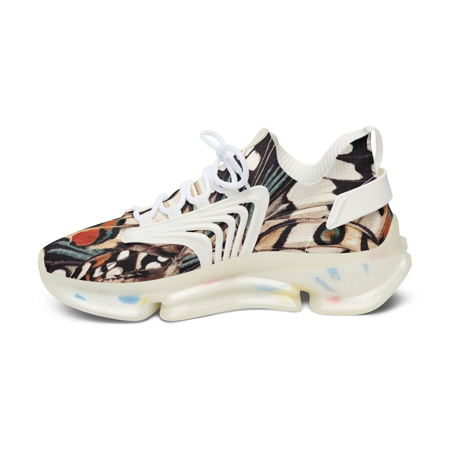 Sneakers Women's Mesh butterfly by Mariu del Campo. - Mariu del Campo