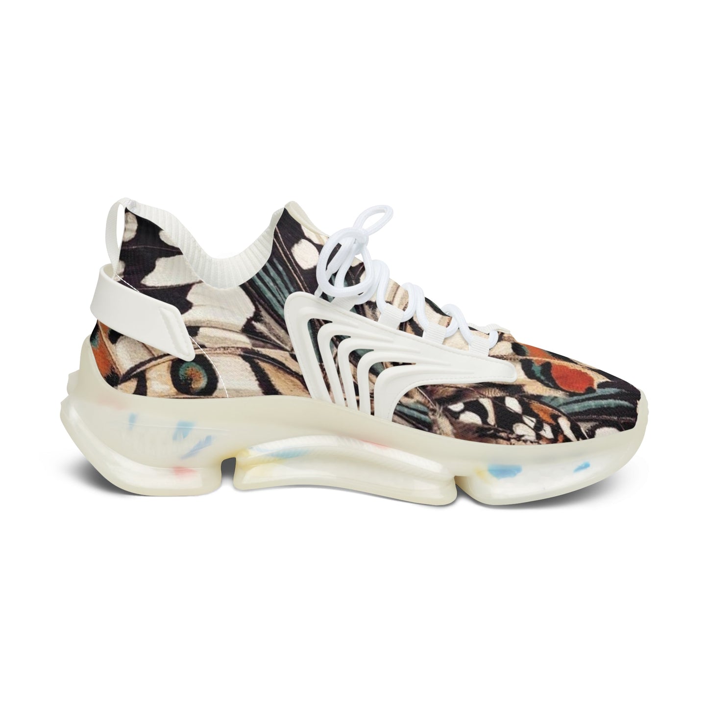 Sneakers Women's Mesh butterfly by Mariu del Campo. - Mariu del Campo