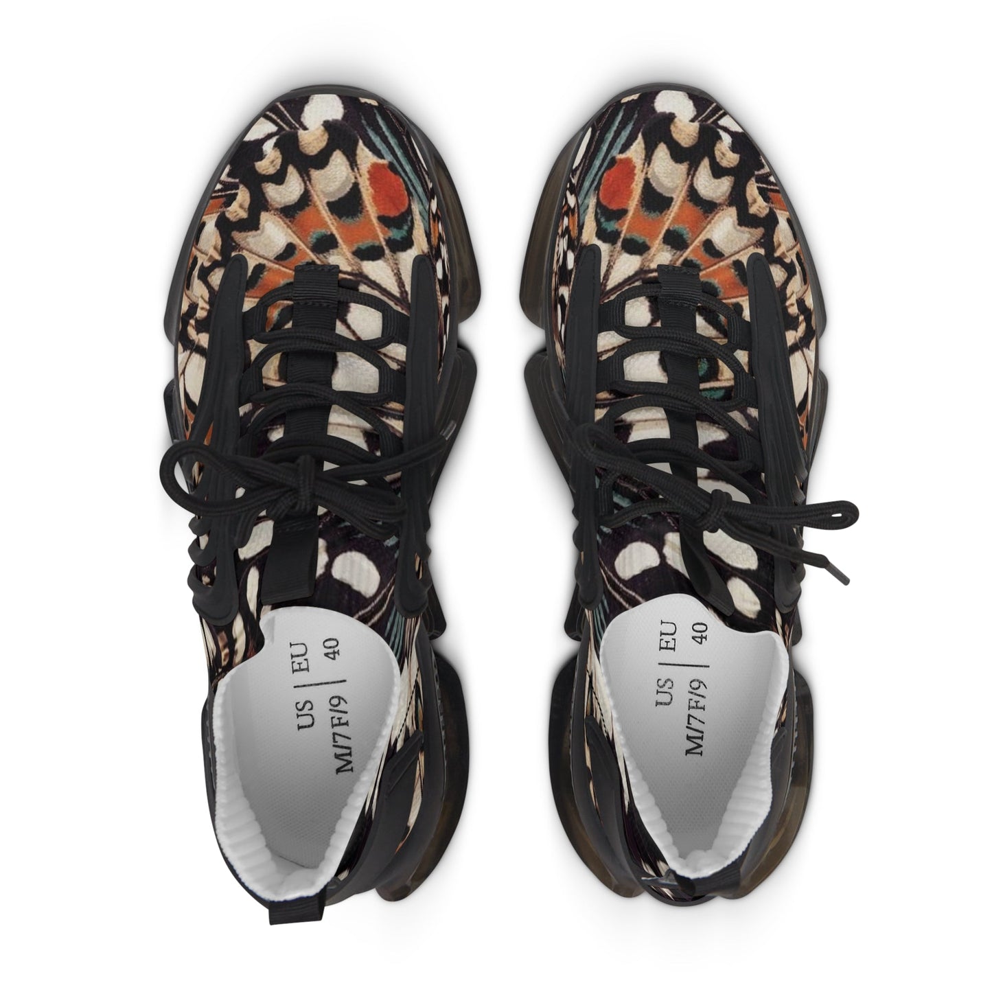 Sneakers Women's Mesh butterfly by Mariu del Campo. - Mariu del Campo