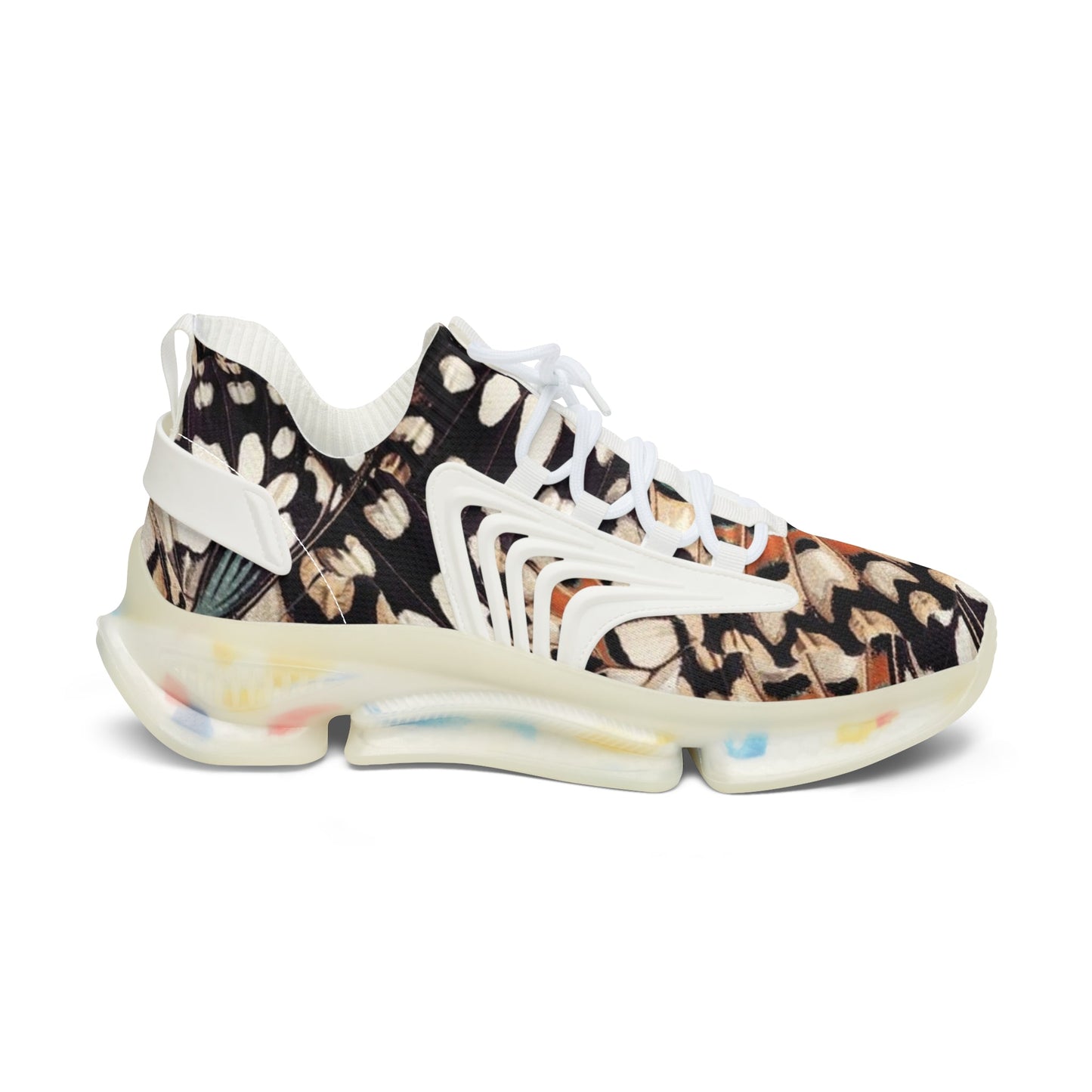 Sneakers Women's Mesh butterfly by Mariu del Campo. - Mariu del Campo