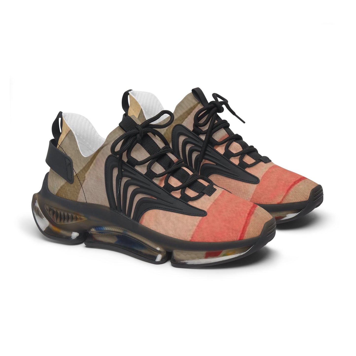 Sneakers Women's Mesh color gradient by Mariu del Campo. - Mariu del Campo