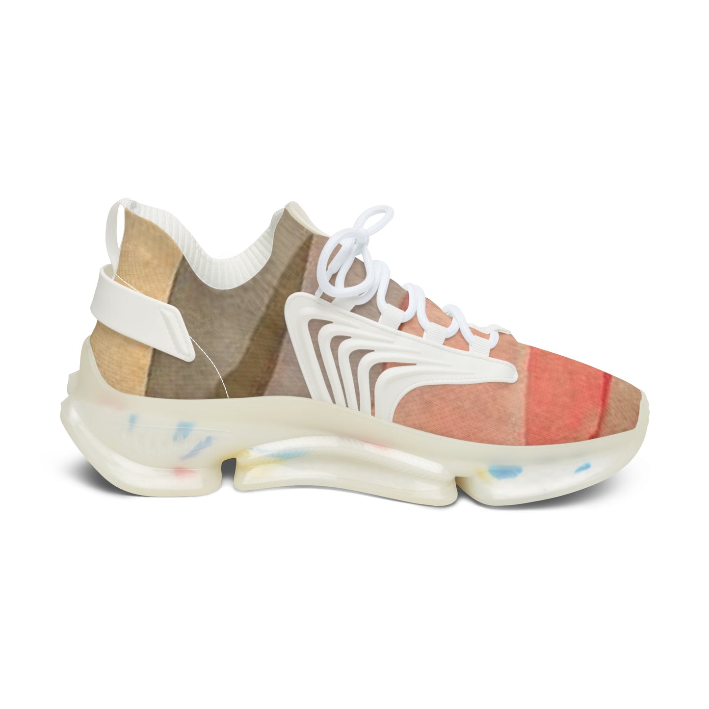 Sneakers Women's Mesh color gradient by Mariu del Campo. - Mariu del Campo