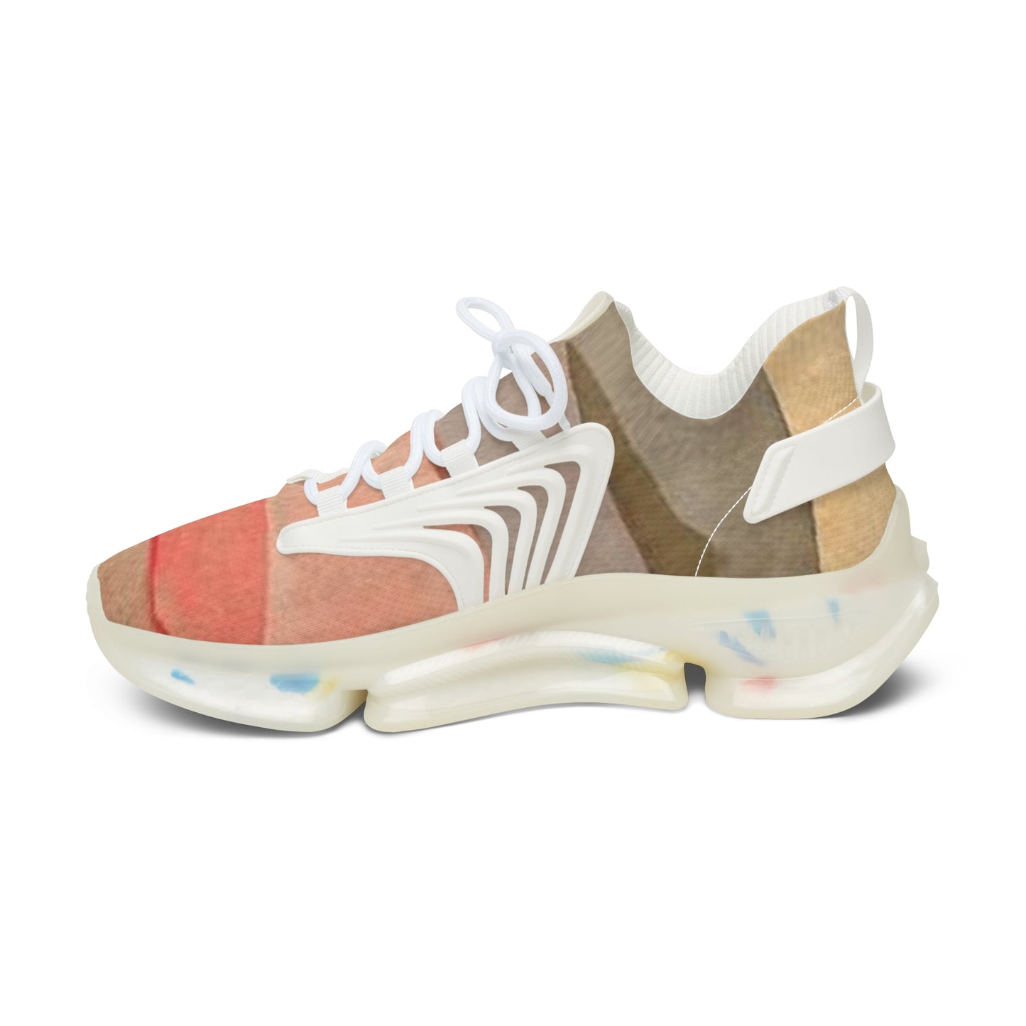 Sneakers Women's Mesh color gradient by Mariu del Campo. - Mariu del Campo