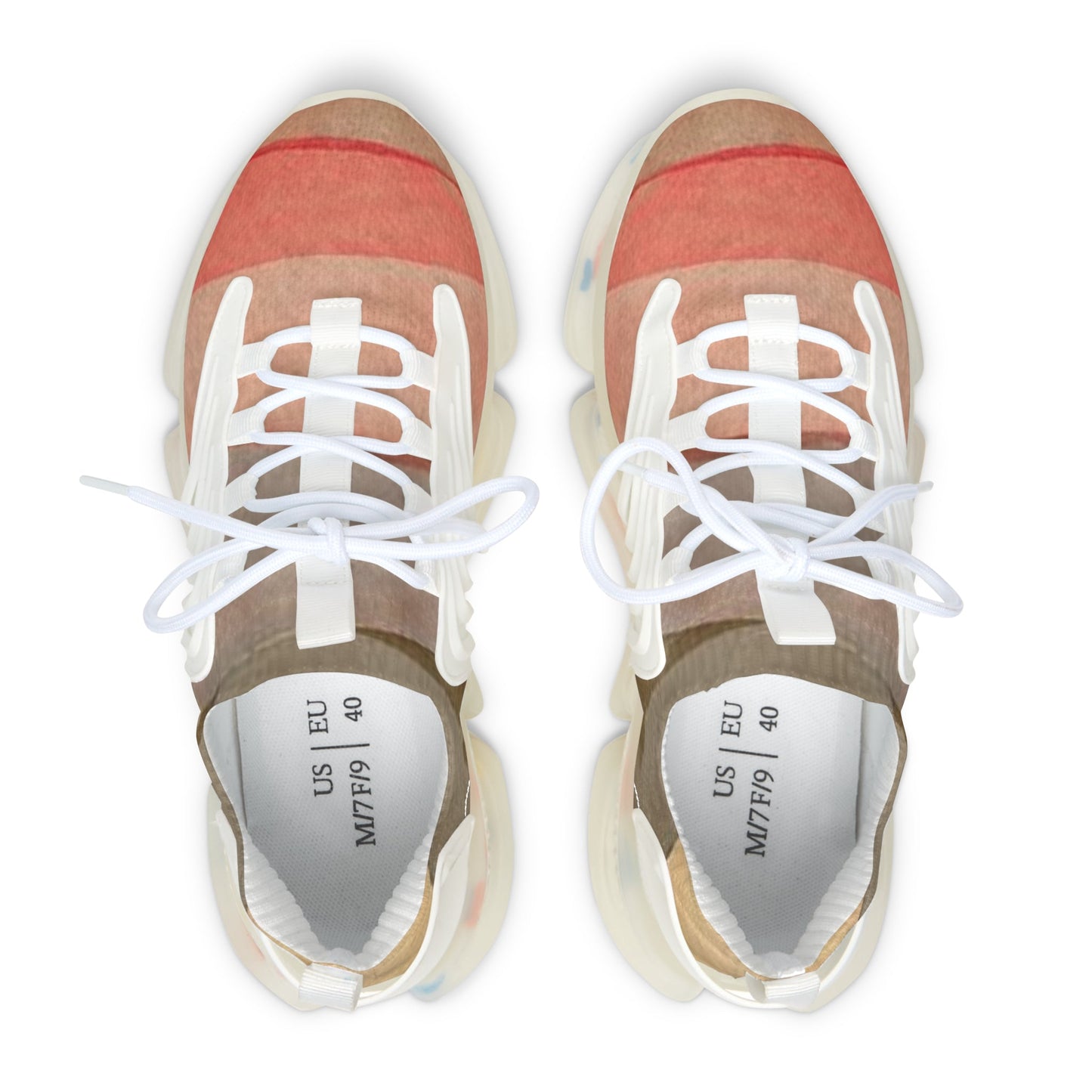 Sneakers Women's Mesh color gradient by Mariu del Campo. - Mariu del Campo