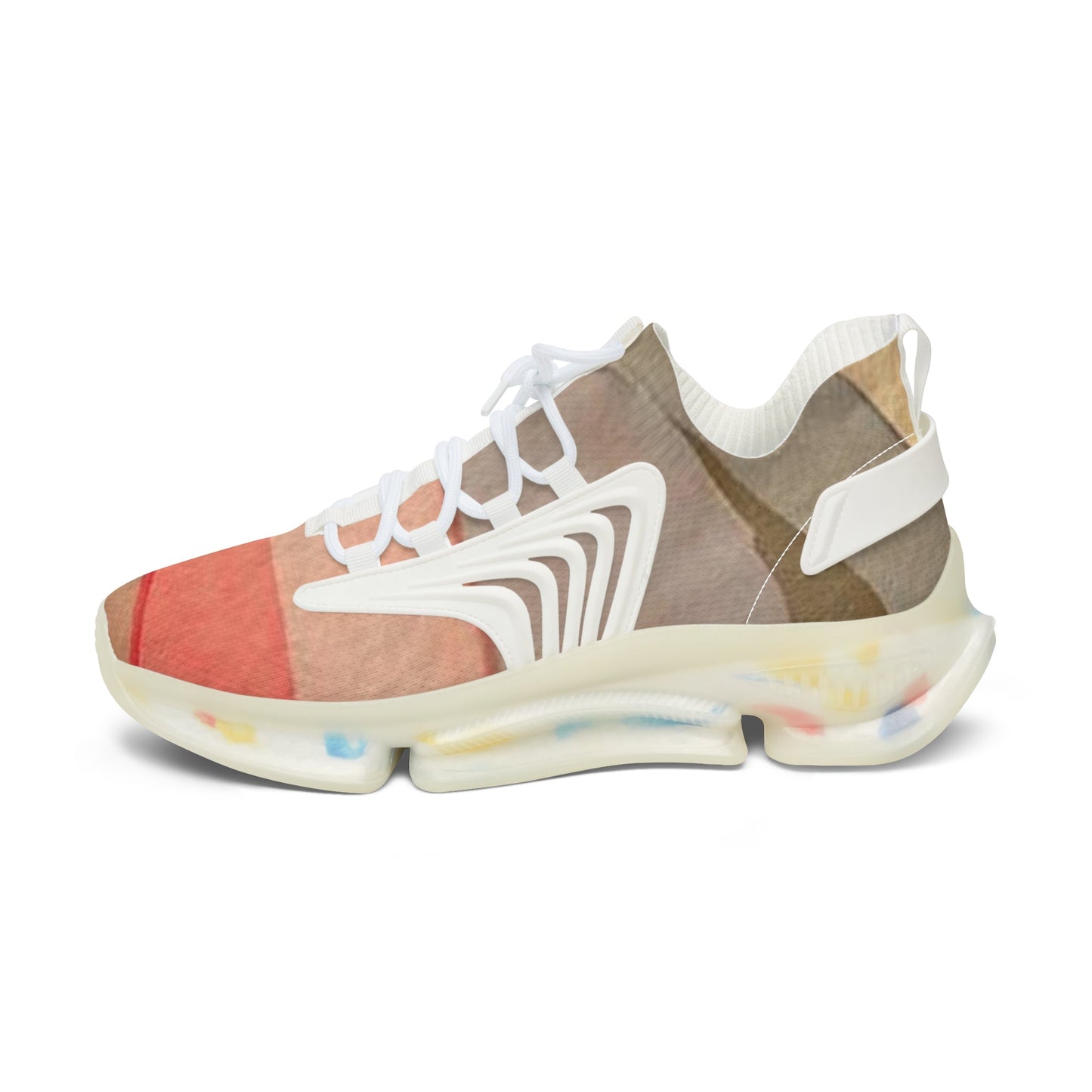 Sneakers Women's Mesh color gradient by Mariu del Campo. - Mariu del Campo
