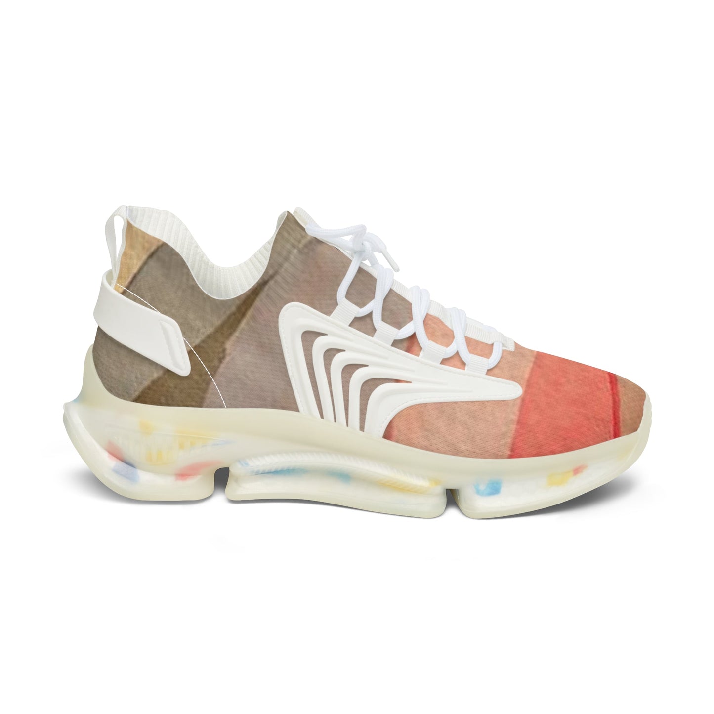 Sneakers Women's Mesh color gradient by Mariu del Campo. - Mariu del Campo