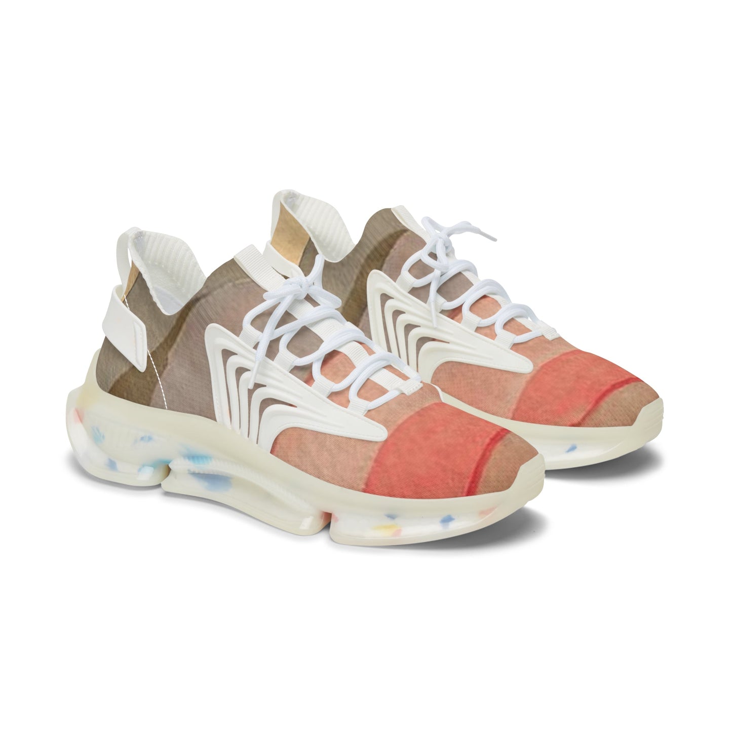 Sneakers Women's Mesh color gradient by Mariu del Campo. - Mariu del Campo