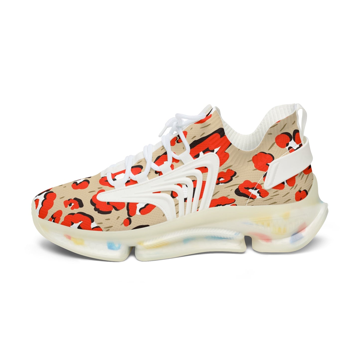 Sneakers Women's Mesh leopard by Mariu del Campo. - Mariu del Campo