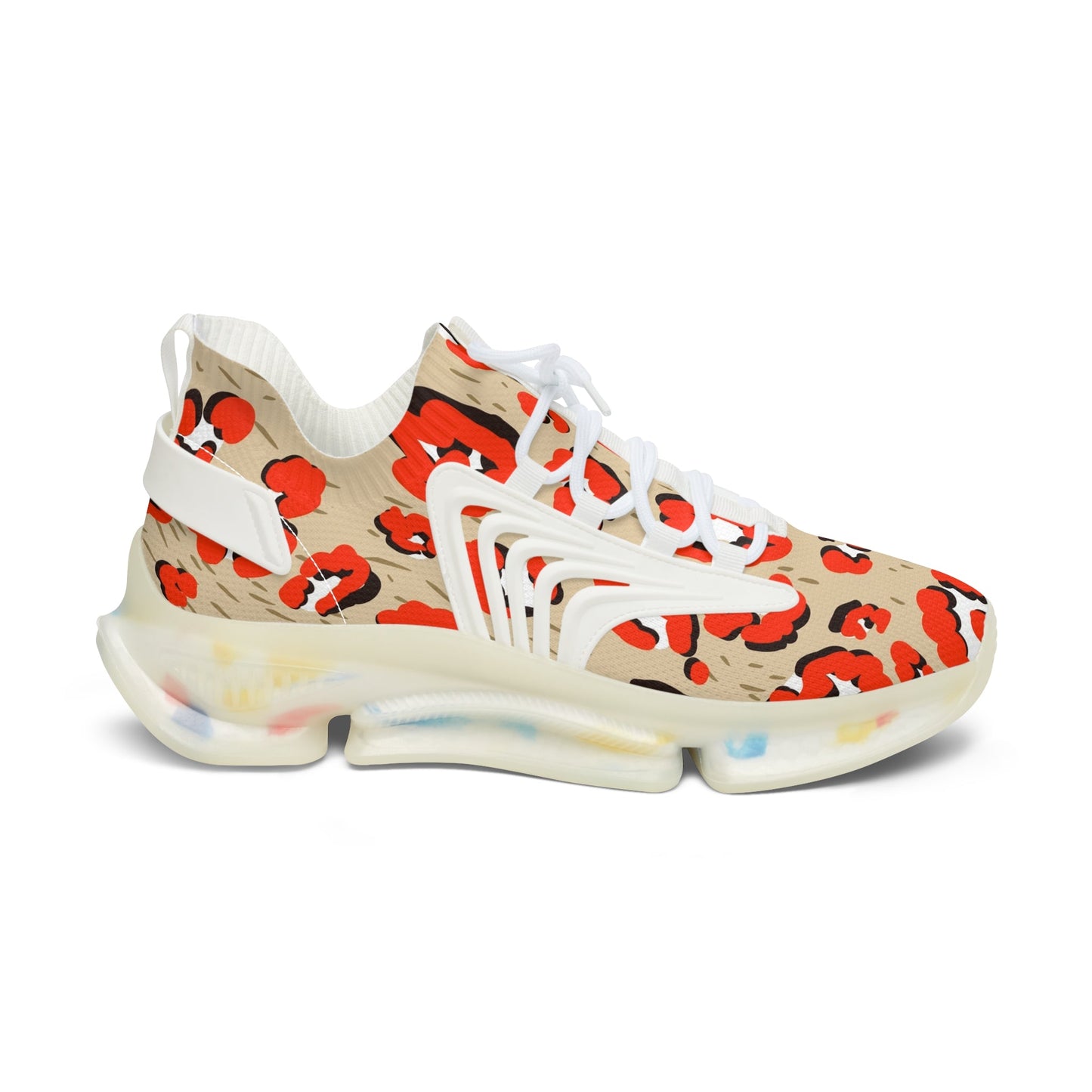 Sneakers Women's Mesh leopard by Mariu del Campo. - Mariu del Campo