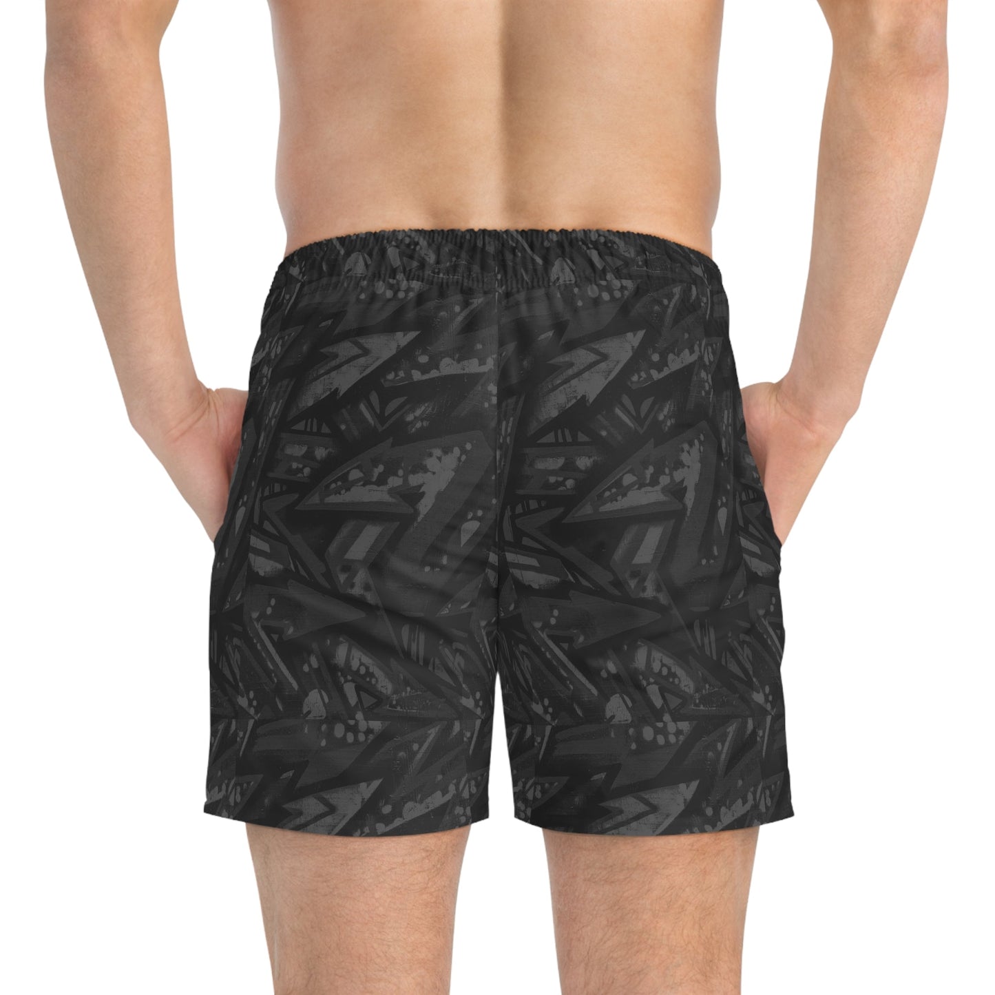 Swim Trunks Abstract by Mariu del Campo. - Mariu del Campo