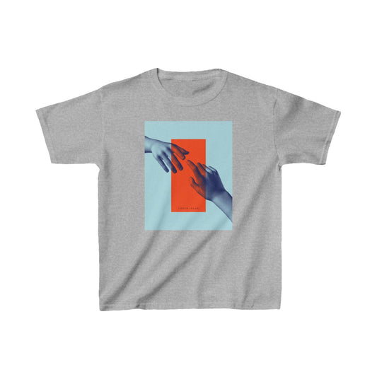 T-Shirt Kids Heavy Cotton™ Tee Hands by Mariu del Campo. - Mariu del Campo