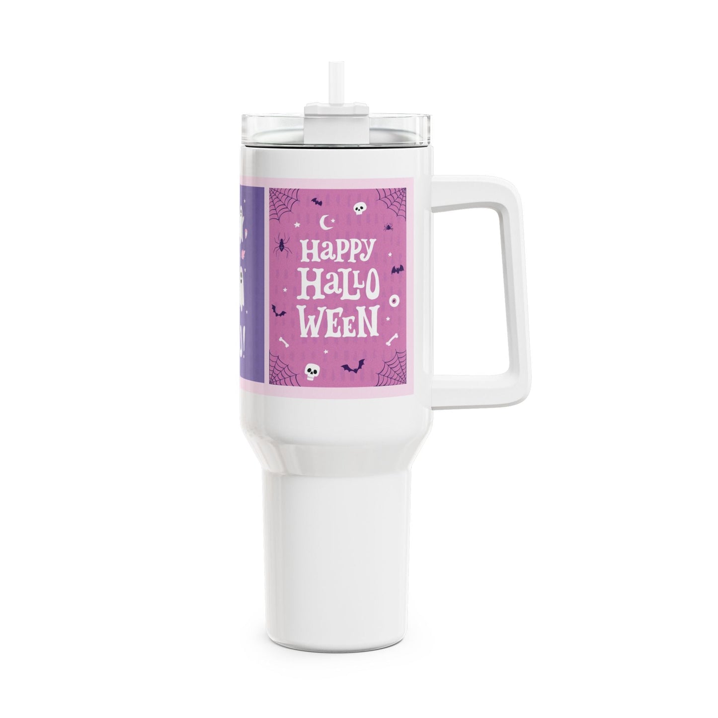 Tumbler 40oz Happy Halloween by Mariu del Campo. - Mariu del Campo