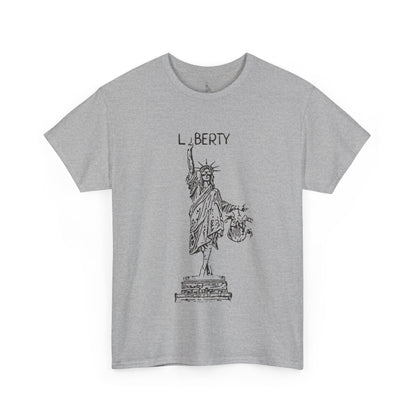 T-Shirt Statue of Liberty Unisex Cotton Tee by Mariu del Campo.