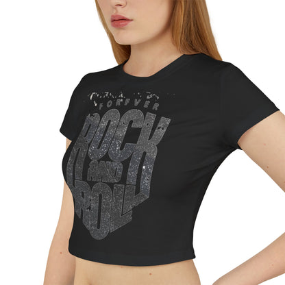 T-Shirt Women's Baby Rock & Roll by Mariu del Campo.
