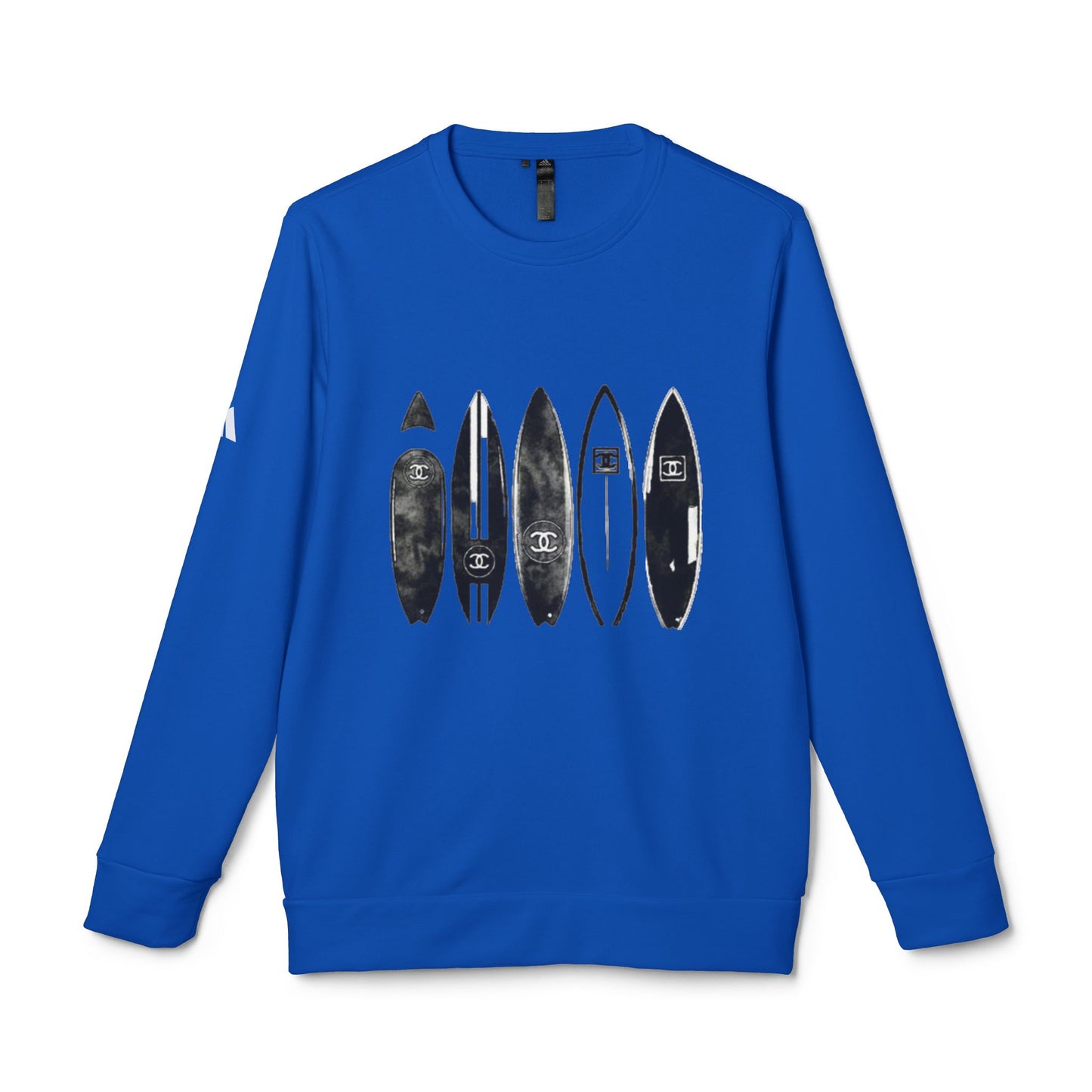 adidas® Unisex Fleece Crewneck Surf — by Mariu del Campo