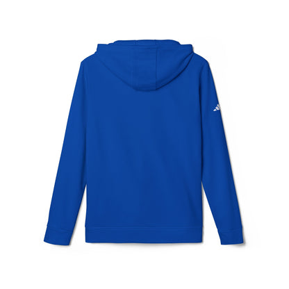 adidas® Unisex Fleece Hoodie Super Mom by Mariu del Campo.