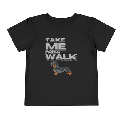 T-Shirt Toddler Short Sleeve Dachshund — by Mariu del Campo