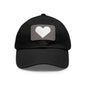 Hat with Leather Patch (Rectangle) love by Mariu del Campo.