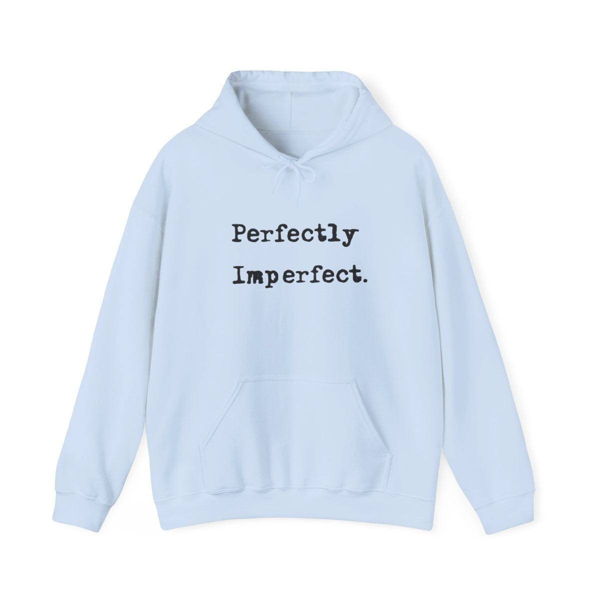 Hoodie Unisex Heavy Blend Perfect Imperfect — by Mariu del Campo