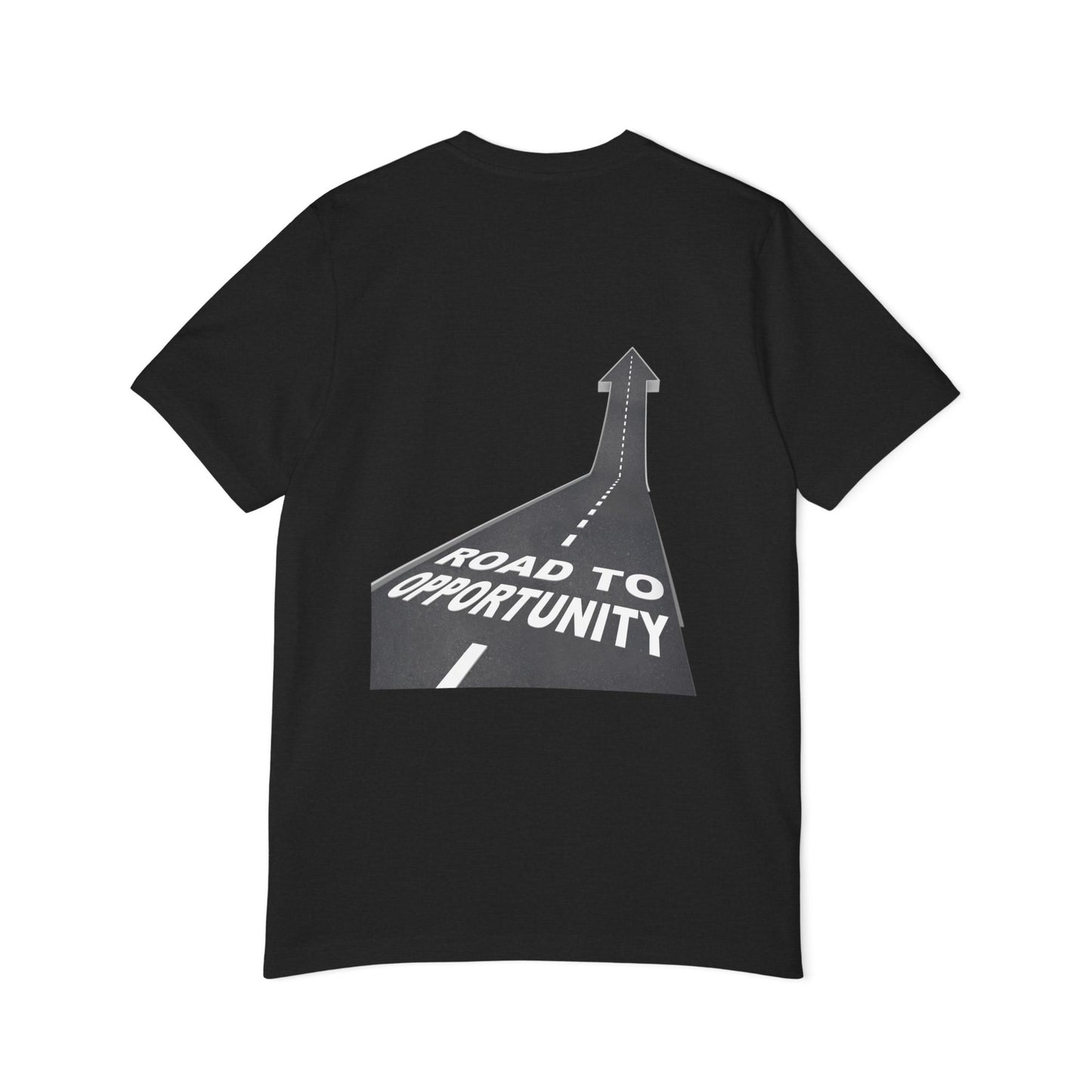 T-Shirt Unisex Road to Opportunity — Mariu del Campo