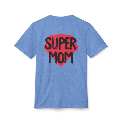 adidas® Unisex Sport T-shirt super mom by Mariu del Campo.