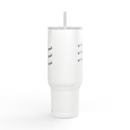 Insulated Tumbler 40oz with Engraved Be Good Do Good by Mariu del Campo.