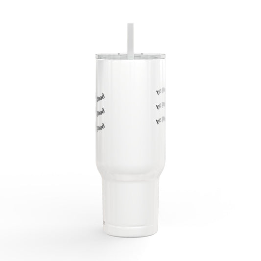 Insulated Tumbler 40oz with Engraved Be Good Do Good by Mariu del Campo.