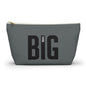 Accessory Pouch T-Bottom Think Big by Mariu del Campo — large size open top view
