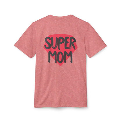 adidas® Unisex Sport T-shirt super mom by Mariu del Campo.